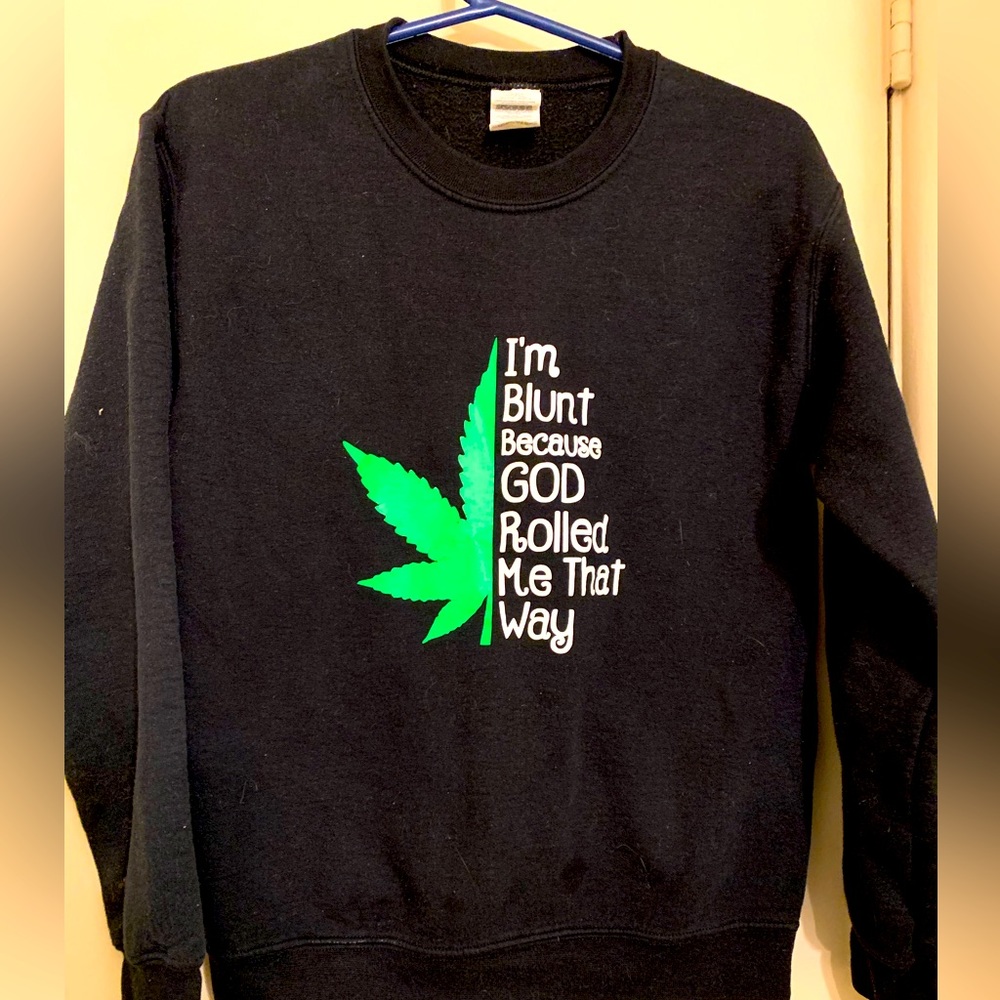 NOT FOR SALE! Can make similar sweater or shirt if interested